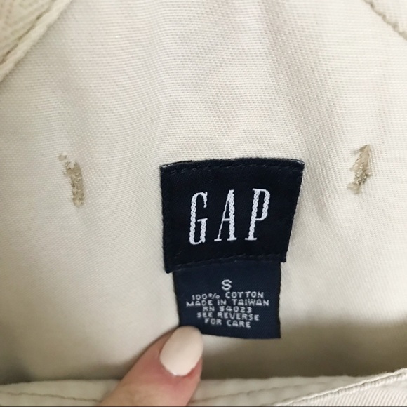 Gap Cream Overall Dress Size S - Picture 4 of 10